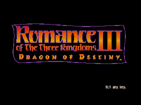 Romance of the Three Kingdoms III