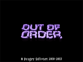 Out of order